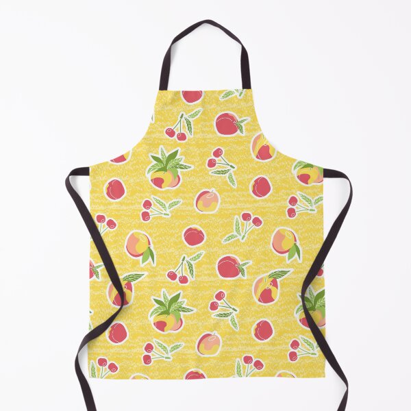 Item preview, Yellow Summer fruits, berries seamless pattern designed and sold by essskina.
