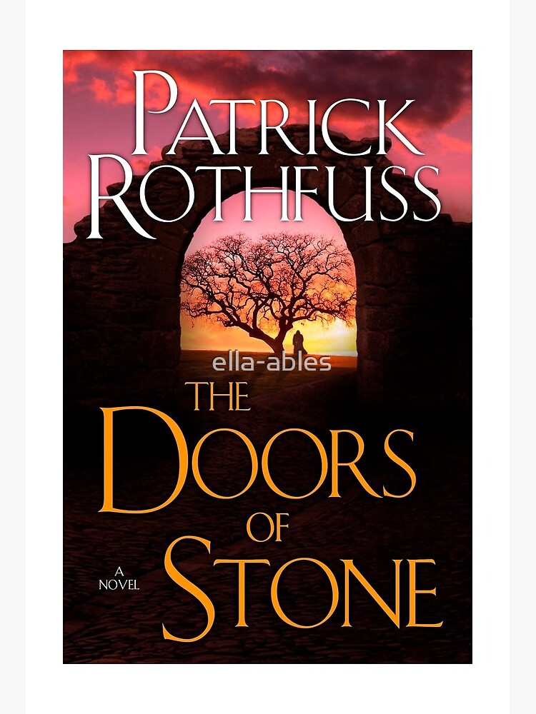 The Doors of Stone book cover Art Board Print for Sale by ella