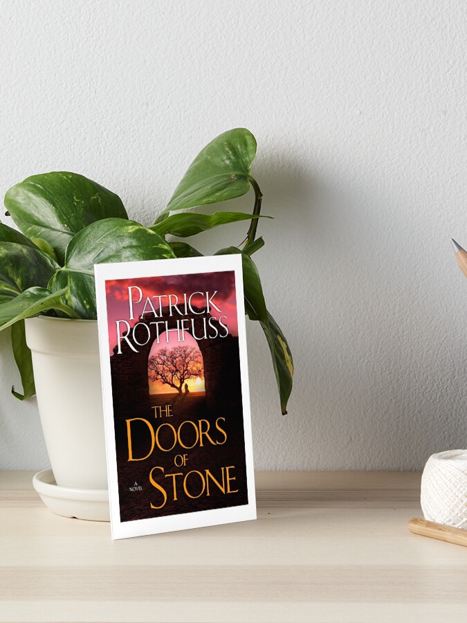 The Doors of Stone book cover Art Board Print for Sale by ella