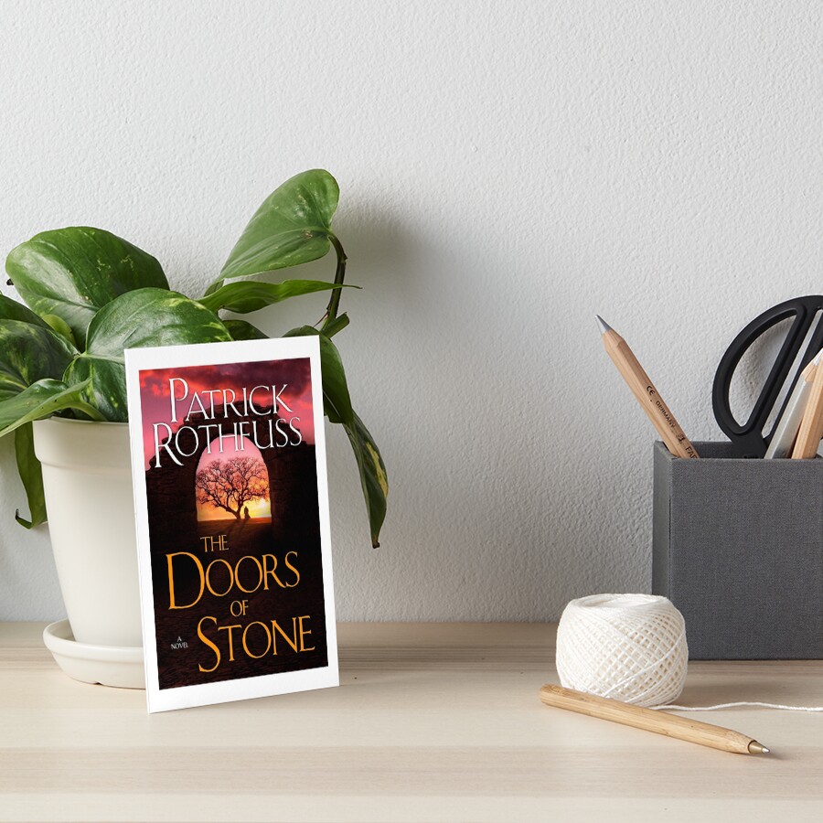 "The Doors of Stone book cover" Art Board Print for Sale by ellaables