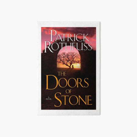 The Doors of Stone book cover Art Board Print for Sale by ella