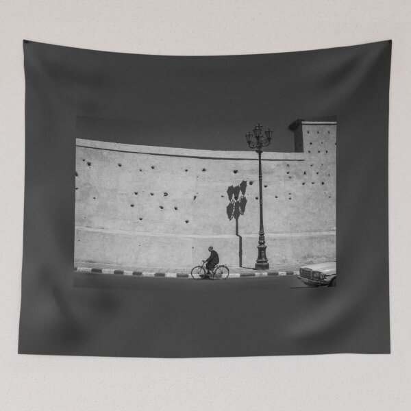 Item preview, A cyclist in Marrakech, Morocco designed and sold by Alena Vishina.