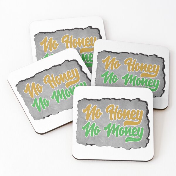 Item preview, No Honey No Money Word Art designed and sold by WLHmedia.com .