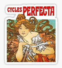 Mucha - Cycles Perfecta Sticker