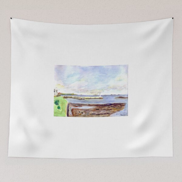 Item preview, Seahouses Harbour designed and sold by artymarshy.