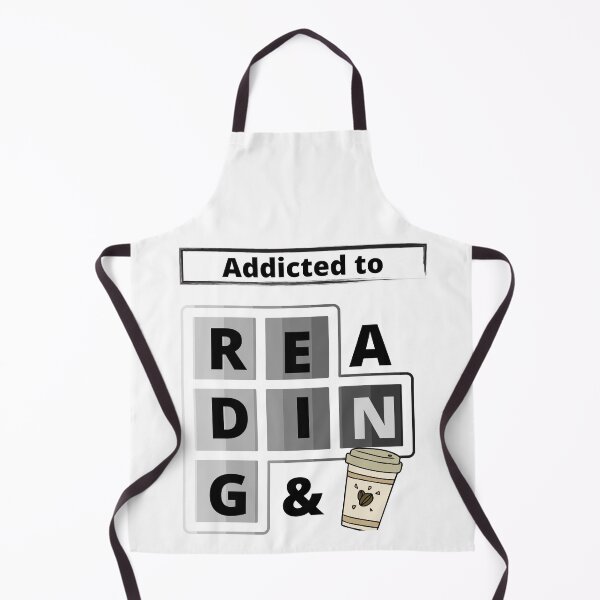 Item preview, addicted to reading and coffee designed and sold by Tulips2.