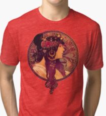 Mucha - Donna Orechini Tri-blend T-Shirt