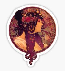 Mucha - Donna Orechini Sticker