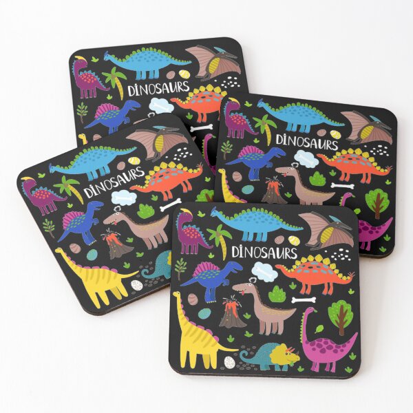 Item preview, cute diffrent dinosaures Illustrations Sticker designed and sold by angel1818.