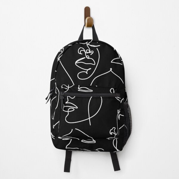 Item preview, Abstract Faces Line Art designed and sold by OneLinePrint.