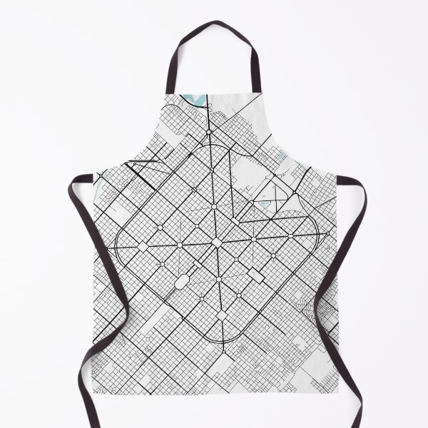 Item preview, La Plata City Map of Argentina - Circle designed and sold by deMAP.