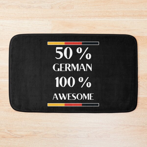 Item preview, Fifty percent German, One Hundred Percent Awesome designed and sold by DesignsofNote.