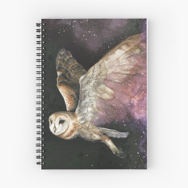 Item preview, On the Wing - Fantasy Owl Painting designed and sold by Helena Satterthwaite.