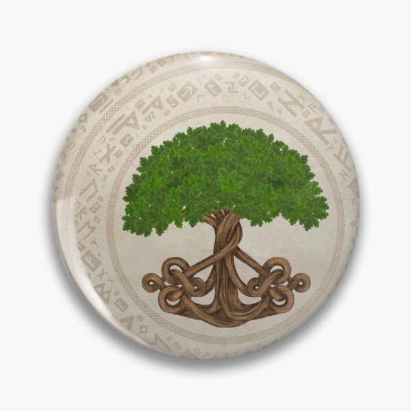Item preview, Celtic Oak Tree of life -Yggdrasil  designed and sold by k9printart.