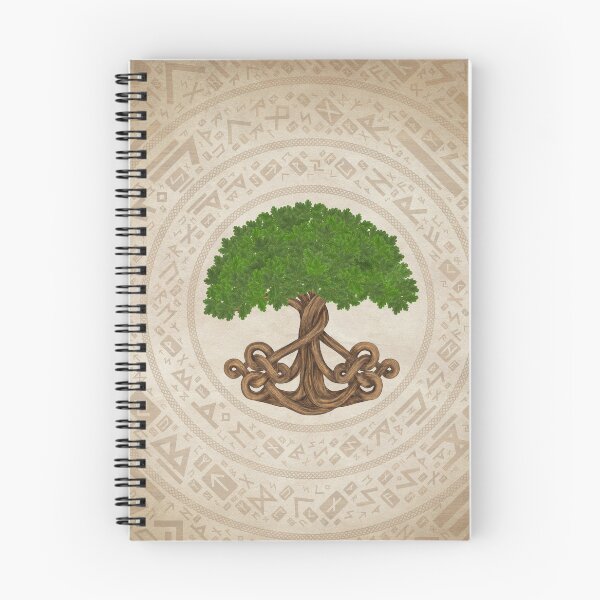 Item preview, Celtic Oak Tree of life -Yggdrasil  designed and sold by k9printart.