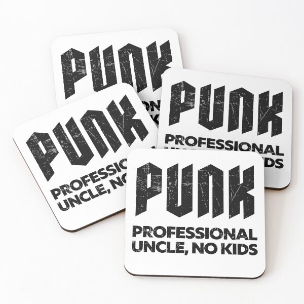 Item preview, Punk. Professional Uncle No Kids Punk Rock Design designed and sold by justjonboy.
