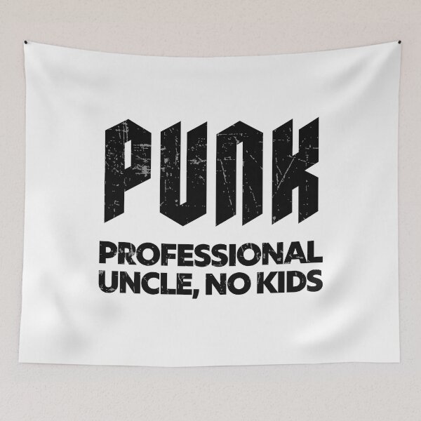 Item preview, Punk. Professional Uncle No Kids Punk Rock Design designed and sold by justjonboy.