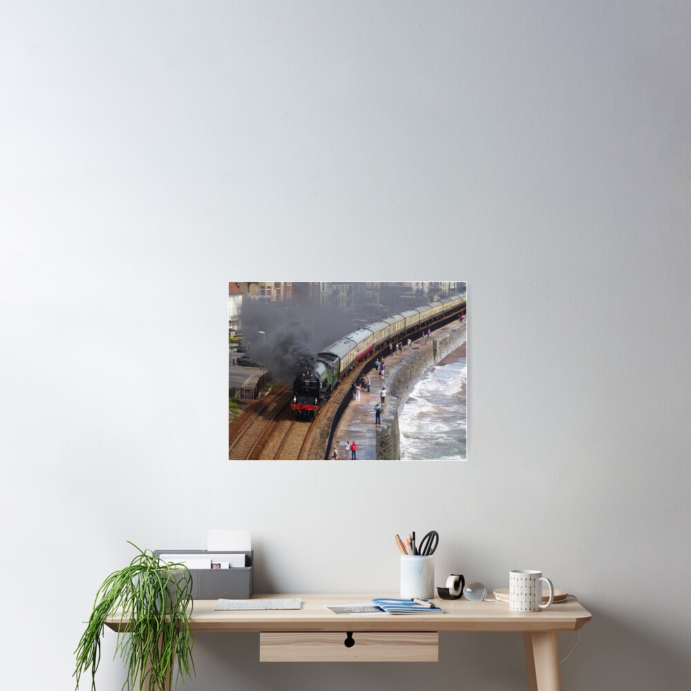 LNER 60163 'Tornado' at Dawlish Poster