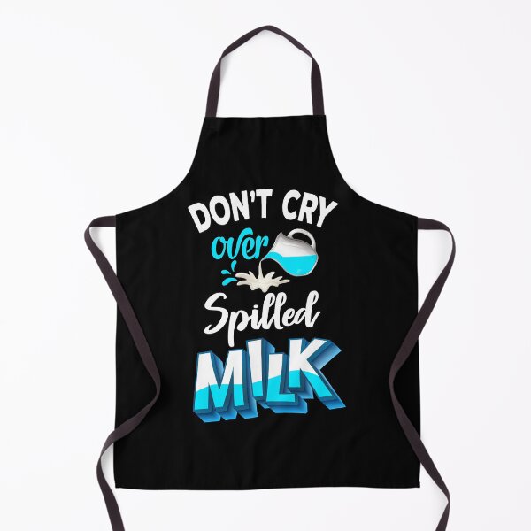 Item preview, Dont cry over spilled milk, --past mistakes, dwelling on past, thinking about the past designed and sold by glitchman2.