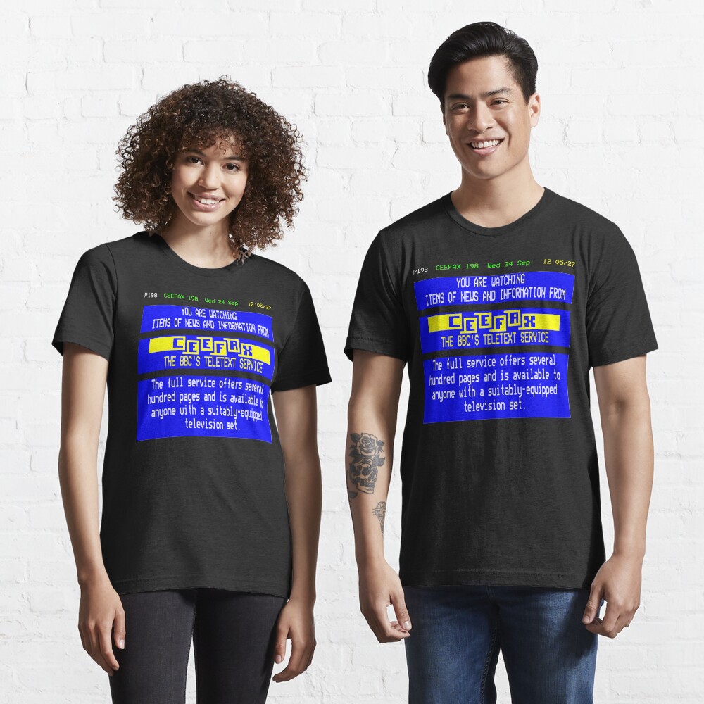 NDVH Pages From Ceefax Essential T-Shirt