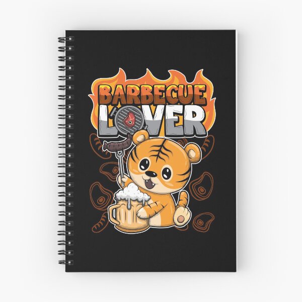Item preview, Barbecue Lover - BBQ Tiger - Grill Animals designed and sold by anziehend.