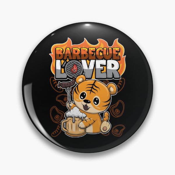 Item preview, Barbecue Lover - BBQ Tiger - Grill Animals designed and sold by anziehend.
