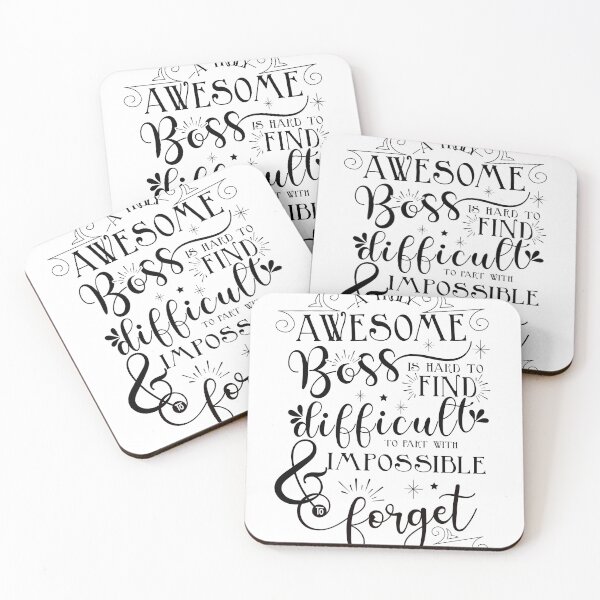 Item preview, boss leaving appreciation designed and sold by TheArtyApples.