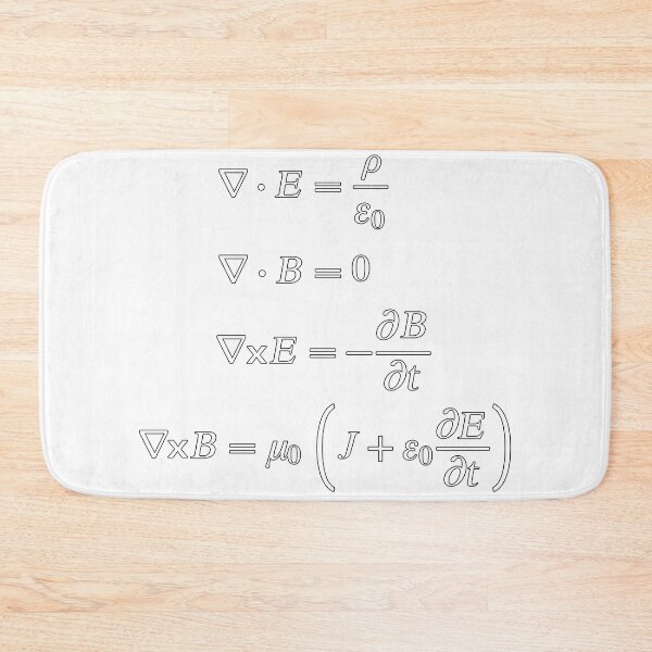 Item preview, Maxwell's Equations Differential Science and Math designed and sold by ThomasHoyler.