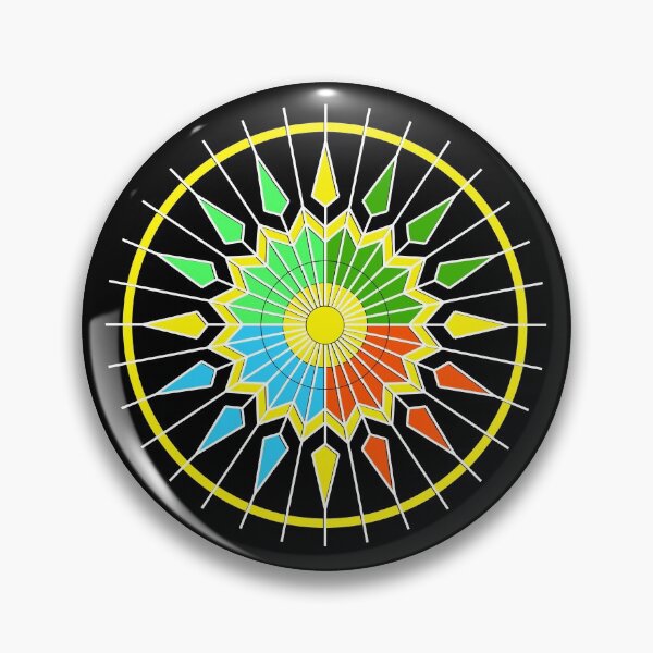 Item preview, Four seasons art deco mandala designed and sold by Ricogfx.