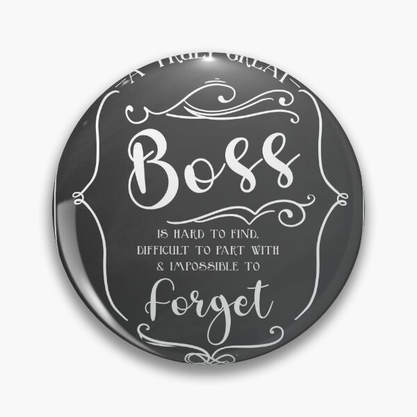 Item preview, boss appreciation designed and sold by TheArtyApples.