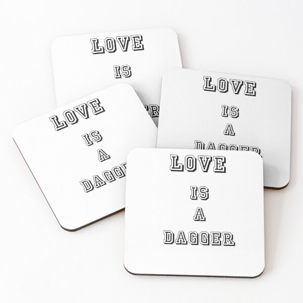 Item preview, Love Is A Dagger designed and sold by 77ART.