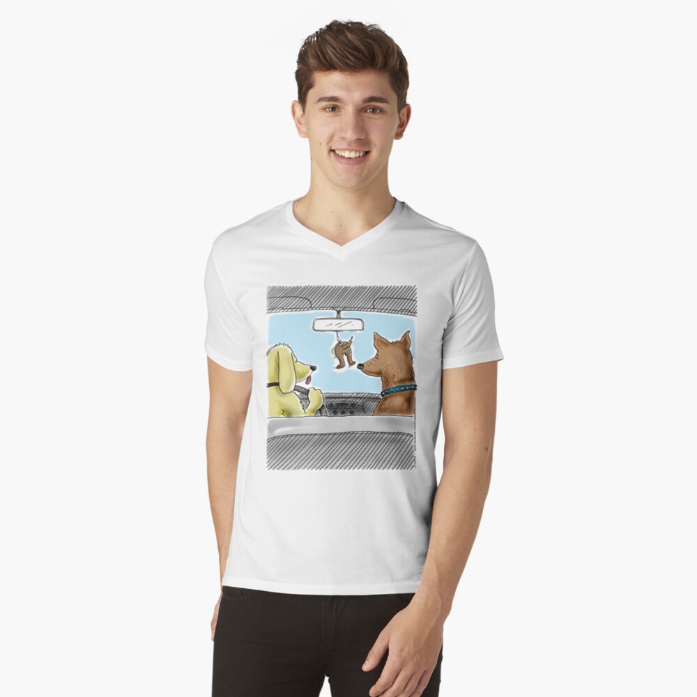 Item preview, V-Neck T-Shirt designed and sold by FutureVibeAppar.