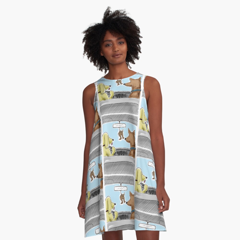 Item preview, A-Line Dress designed and sold by FutureVibeAppar.
