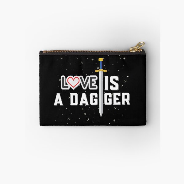 Item preview, Love Is A Dagger Shirt/Quote daggers for men & women  designed and sold by biwdrawing.