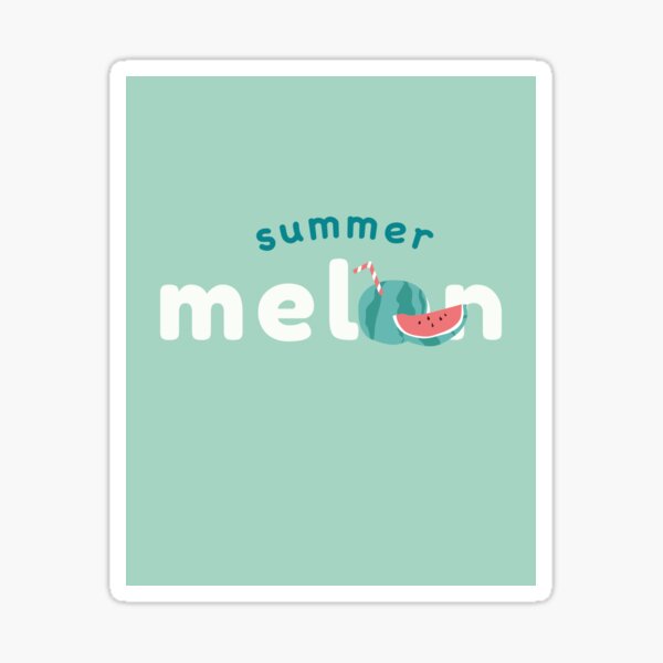 Summer Melon Sticker