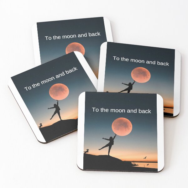Item preview, To the moon and back designed and sold by Dumitras Mihai Gabriel.