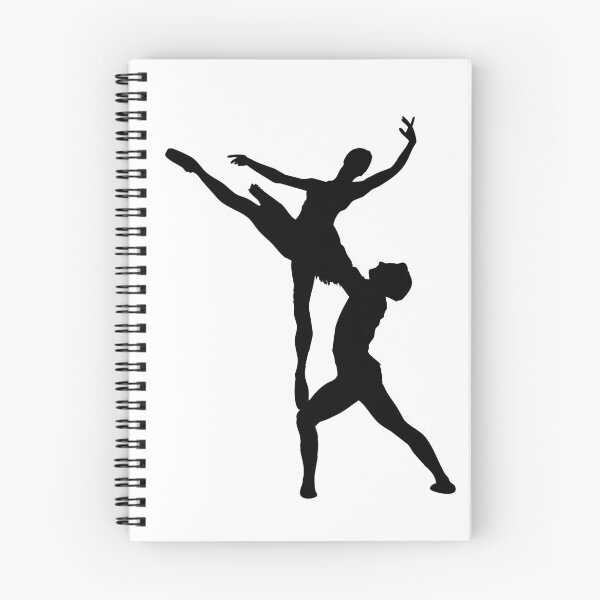 Item preview, Ballet Dancer Silhouette Couple designed and sold by Vivoh12.