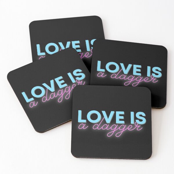 Item preview, Love Is A Dagger Shirt/Quote daggers for men & women  designed and sold by Bold Habit Co..
