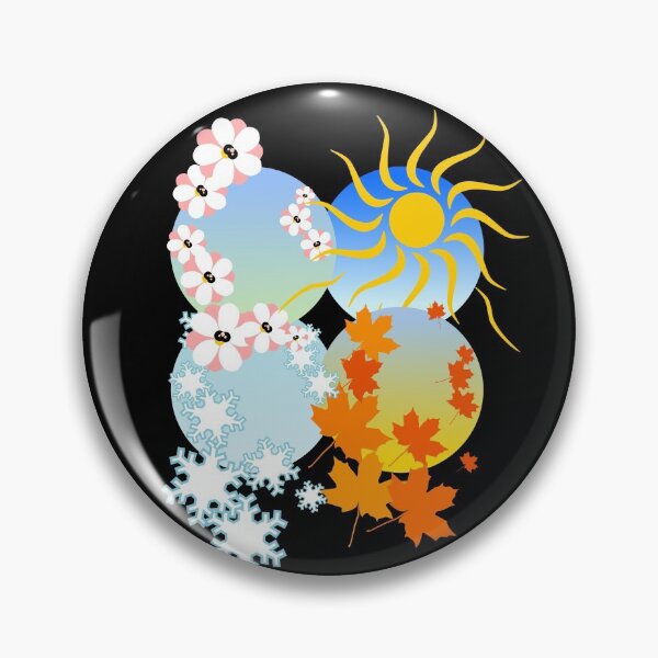 Item preview, Four seasons circular cycle designed and sold by Ricogfx.