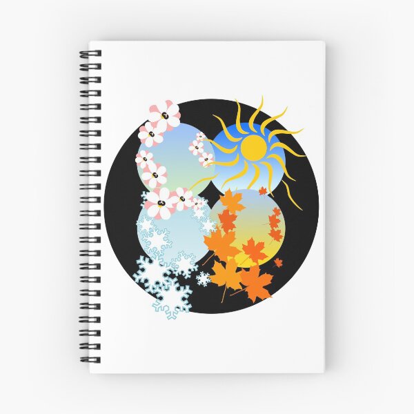 Item preview, Four seasons circular cycle designed and sold by Ricogfx.