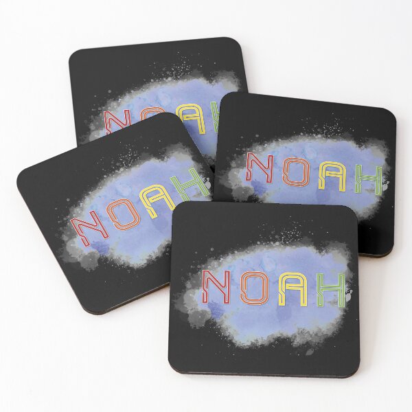 Item preview,  Happy birthday kid NOAH name on black designed and sold by Design your dreams.