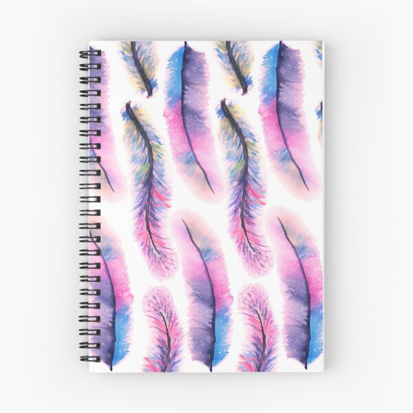 Item preview, Watercolor hand paint tribal feathers pattern designed and sold by InovArtS.