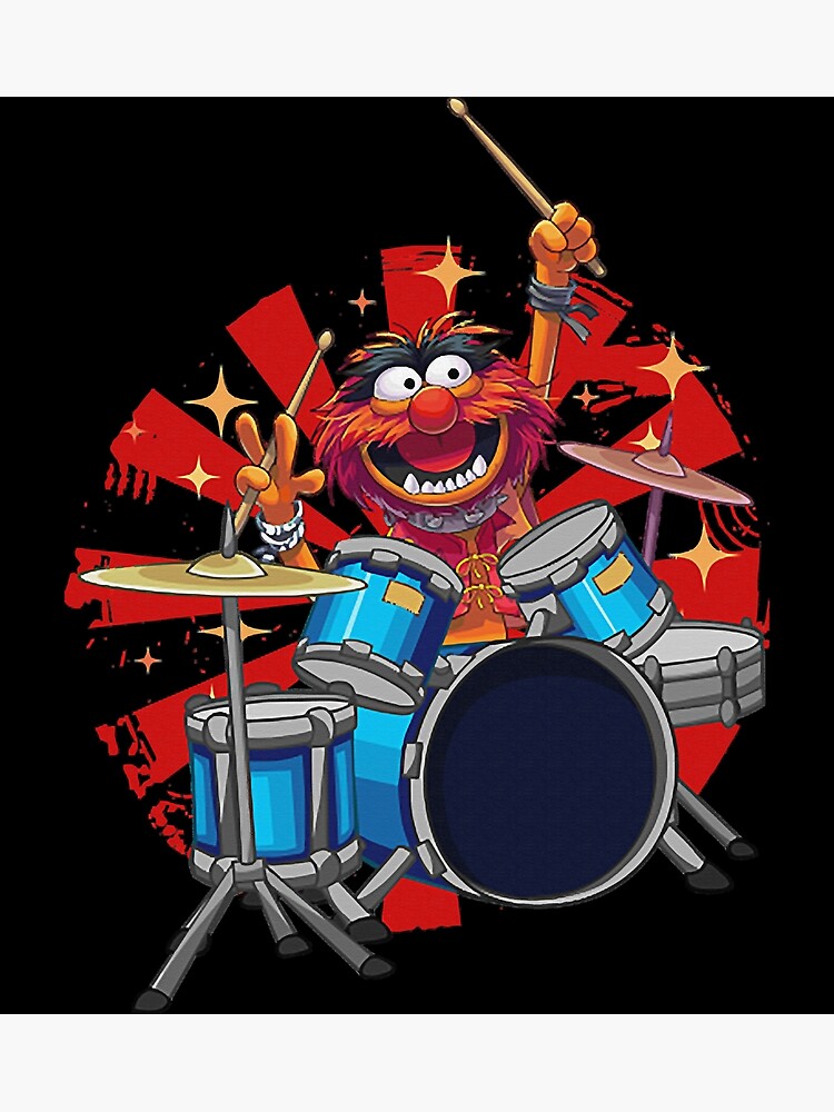 "Animal Drummer The Muppets Show vintage Essential classic" Canvas