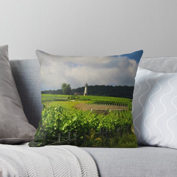 Item preview, Lighthouse verzenay surrounded by vineyards designed and sold by Ann Biddlecombe.