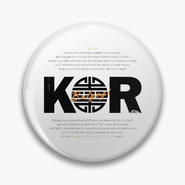 Item preview, Bulgogi, a traditional Korean BBQ_white ver. designed and sold by KDC-art.
