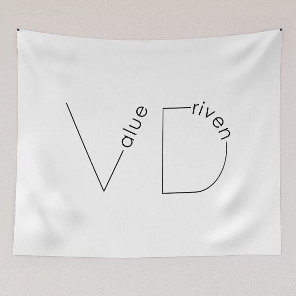 Item preview, Value Driven Minimal Text Design designed and sold by kerimeart.