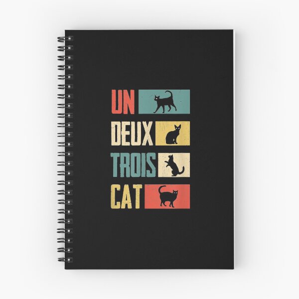 Item preview, Cat s: Un Deux Trois Cat Vintage Cat Lover Gifts designed and sold by theoemmeline.