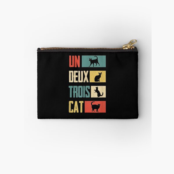 Item preview, Cat s: Un Deux Trois Cat Vintage Cat Lover Gifts designed and sold by theoemmeline.