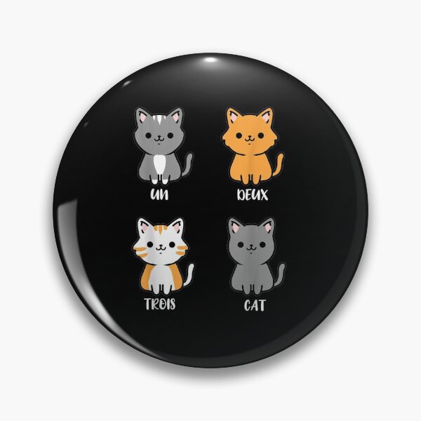 Item preview, Un Deux Trois Cat designed and sold by theoemmeline.