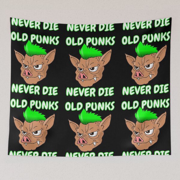 Item preview, Old Punks Never Die designed and sold by RGRamsey.